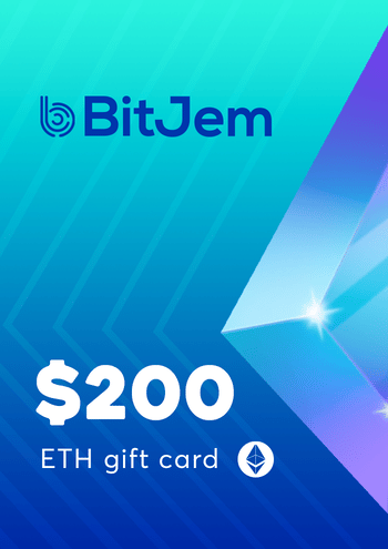 BitJem ETH Gift Card 200 USD Key GLOBAL