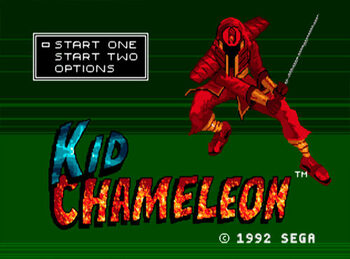 Kid Chameleon SEGA Mega Drive