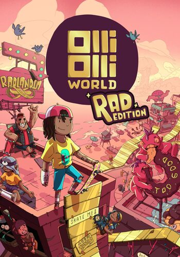 OlliOlli World Rad Edition (PC) Steam Key EUROPE