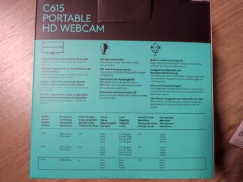 Redeem Webcam Logitech C615 como nueva