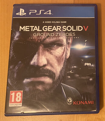 METAL GEAR SOLID V: GROUND ZEROES PlayStation 4