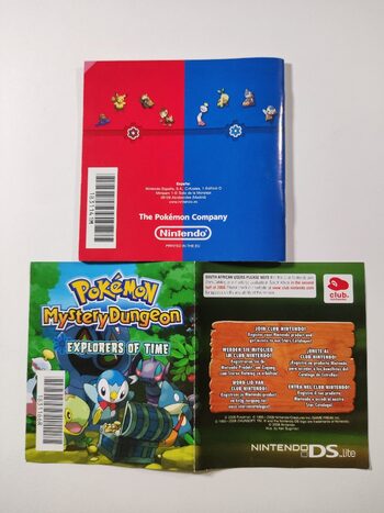 Redeem Pokémon Mystery Dungeon: Explorers of Time Nintendo DS