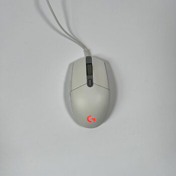 Logitech G203 LIGHTSYNC RGB 6 Button Gaming Mouse - White