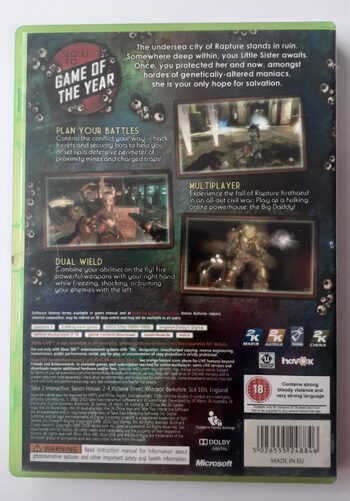 Redeem BIOSHOCK 3 dalys (xbox 360)