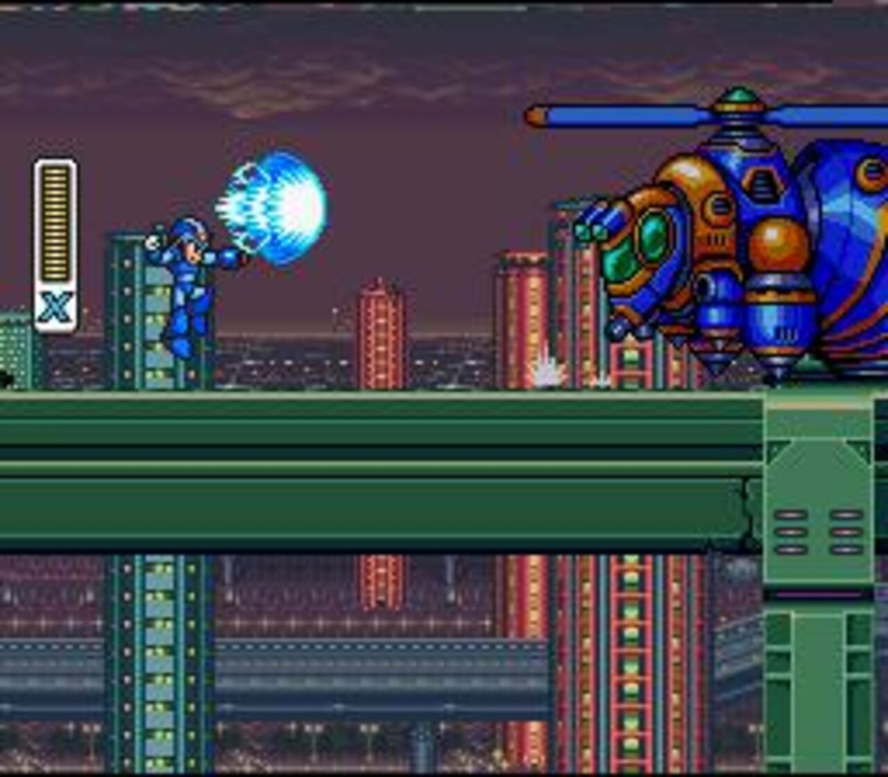 Mega Man X (1993) SNES