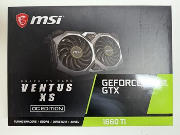 MSI GeForce GTX 1660 Ti 6 GB 1500-1830 Mhz PCIe x16 GPU