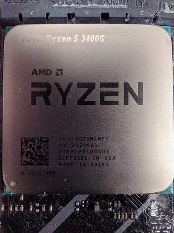 AMD Ryzen 5 3400G 3.7-4.2 GHz AM4 Quad-Core CPU