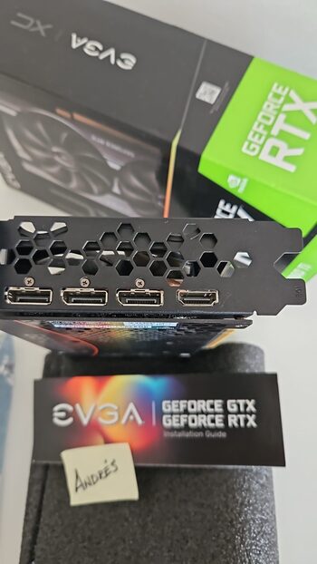 EVGA GeForce RTX 3060 Ti 8 GB 1410-1710 Mhz PCIe x16 GPU
