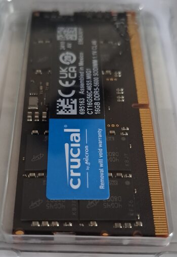 Get 32 GB de Ram - Crucial RAM 32GB DDR5 (5600MHz SODIMM)