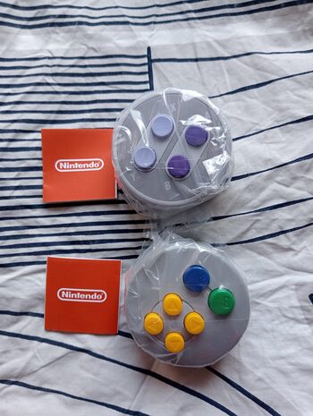 Llavero Gashapon Nintendo Controller N64 y SNES