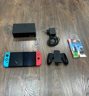 Nintendo Switch OLED, Blue & Red, 64GB/žaidimas