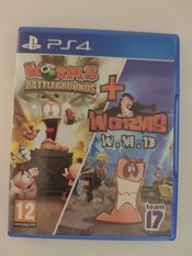 Worms Battlegrounds + Worms W.M.D PlayStation 4