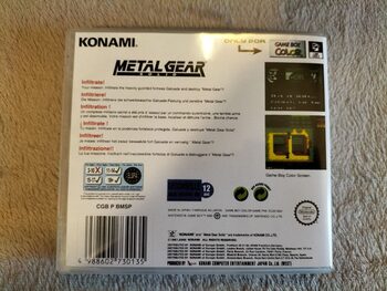 Caja Metal Gear Solid: Ghost Babel GBC