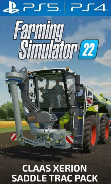 E-shop Farming Simulator 22 CLAAS XERION SADDLE TRAC Pack (DLC) (PS4/PS5) PSN Key EUROPE