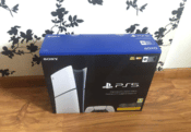 Playstation 5 Slim Digital Edition, Black & White, 825GB