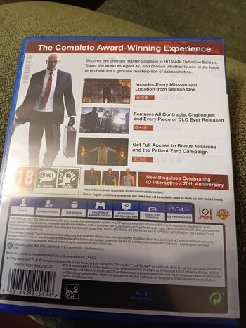 Hitman: Definitive Edition PlayStation 4