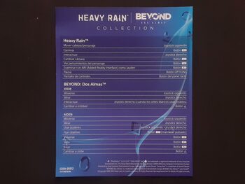 Redeem The Heavy Rain & BEYOND: Two Souls Collection (Heavy Rain + Beyond: Dos Almas) PlayStation 4