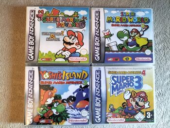 LOTE Cajas Super Mario Advance GBA