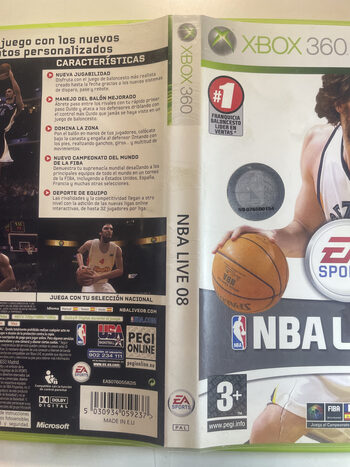 Get NBA Live 08 Xbox 360