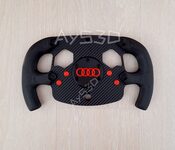 MOD F1 Formula 1 AUDI para Volante Logitech G920 de Xbox y PC ROJO