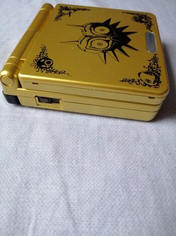 Game Boy Advance SP Dorada Zelda Majoras Mask IPS v4 for sale