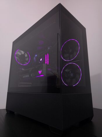 Žaidimų-darbo kompiuteris AMD Ryzen 7800X3D 32GB DDR5 1TB NVMe RTX 4070 Ti SUPER