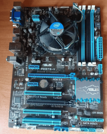 Asus P8B75-V Intel B75 ATX DDR3 LGA1155 2 x PCI-E x16 Slots Motherboard