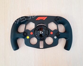 MOD F1 Fórmula 1 para Volante Logitech G29 y G923 de Ps PlayStation y PC ROJO