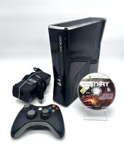 Xbox 360 S Slim (NO HDD) Žaidimų Konsolės Juodas Rinkinys