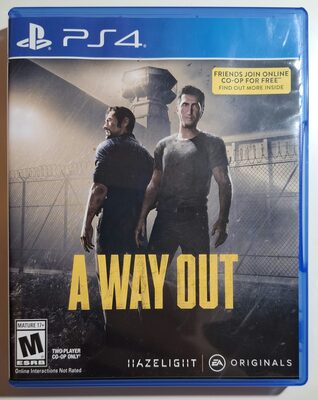 A Way Out PlayStation 4