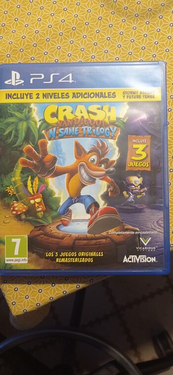 Crash Bandicoot N. Sane Trilogy PlayStation 4 for sale