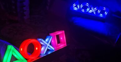 Lámpara Playstation Icons con 3 Modos de luz