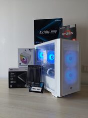 Naujas žaidimų kompiuteris Ryzen 5 5600G/RX 6600XT/1TB SSD/16 GB RAM