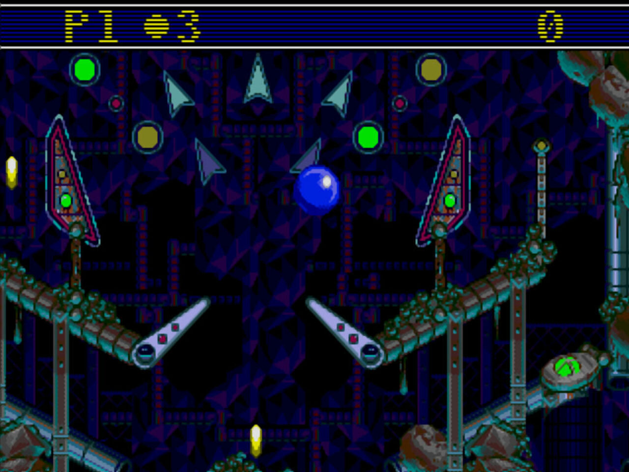 Sonic Spinball (1993) SEGA Mega Drive