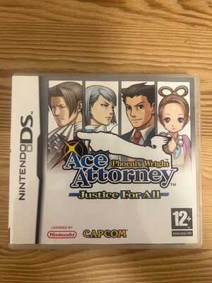 Phoenix Wright: Ace Attorney − Justice for All Nintendo DS