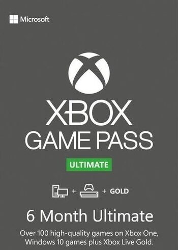 Xbox Game Pass Ultimate – 6 Month Subscription (Xbox One/ Windows 10) Xbox Live Key UNITED STATES