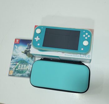 Nintendo Switch Lite Estado Excelente con juego Zelda Tears of the Kingdom y Accesorios for sale