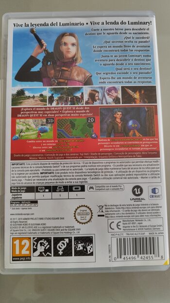 DRAGON QUEST XI S: Echoes of an Elusive Age - Definitive Edition (Dragon Quest XI S: Ecos De Un Pasado Perdido - Edición Definitiva) Nintendo Switch for sale