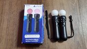 Playstation 4 move lazdos su micro usb ir dėžute