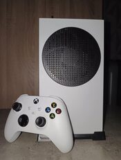 Xbox Series S, White, 512GB + Pultelis + Stovas