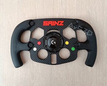 MOD F1 Formula 1 PERSONALIZADO con TU NOMBRE para Volante Logitech G29 y G923 Ps