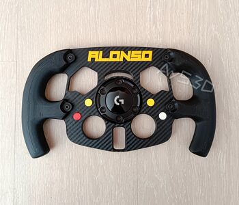 MOD F1 Formula 1 PERSONALIZADO con TU NOMBRE para Volante Logitech G29 y G923 Ps