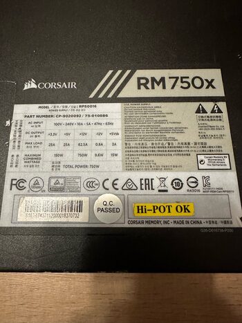 Get Corsair RM750X 750W