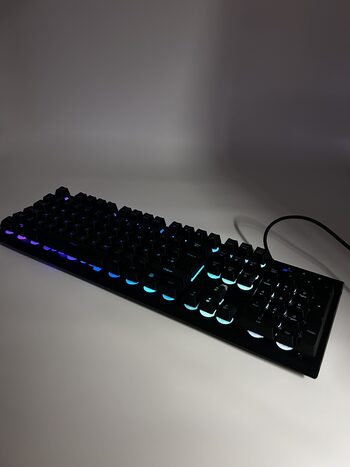 Silver Crest Semi Mechanical Šviečianti Gaming Klaviatūra