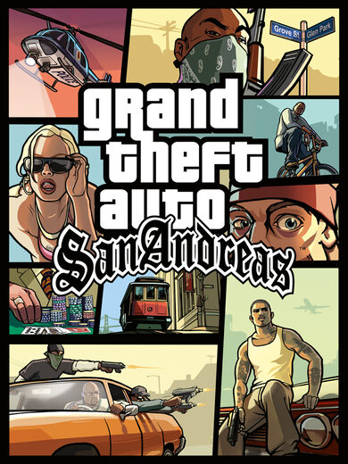 E-shop Grand Theft Auto: San Andreas Steam Key GLOBAL