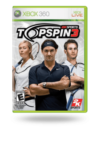 Top Spin 3 Xbox 360