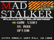 Mad Stalker: Full Metal Forth PlayStation