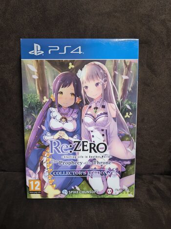 Re:Zero – Starting Life in Another World: The Prophecy of the Throne - Limited Edition PlayStation 4