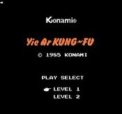 Yie Ar Kung-Fu (1985) NES