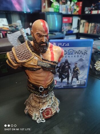 Busto de Kratos, de God of war 
